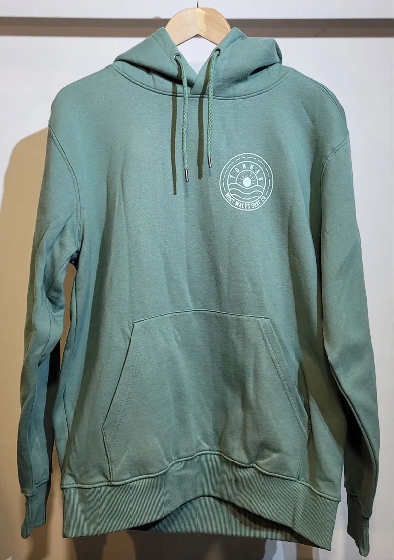 Tonnau Sun Set Monochrome Hoodie Green